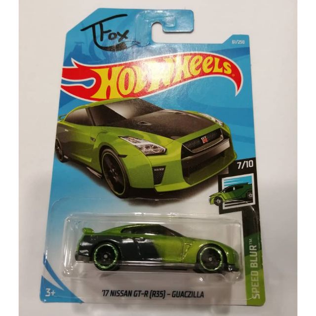 nissan gtr godzilla hot wheels