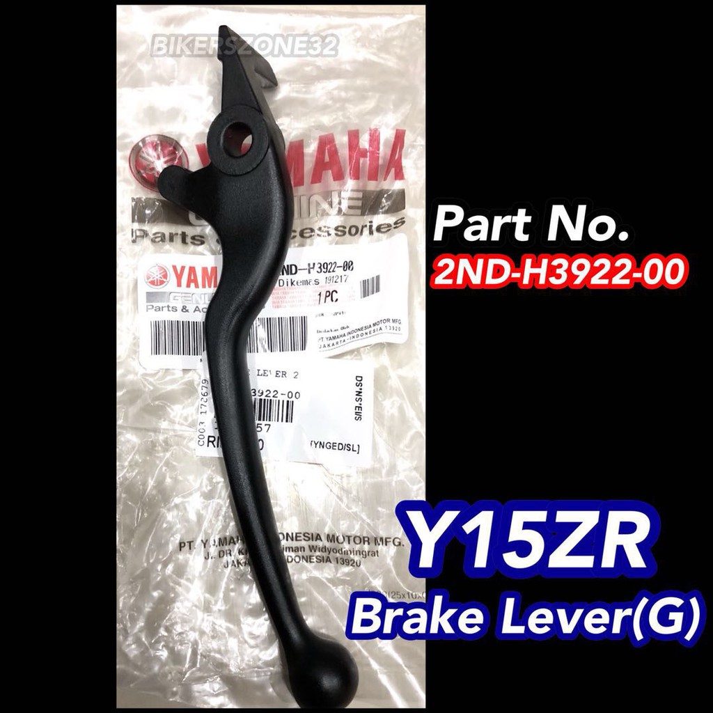 Yamaha Y15ZR / Y15 Original HLY Brake Lever (G) Shopee Malaysia