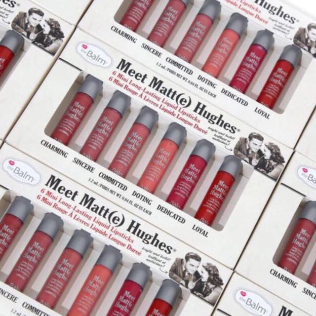 the balm meet matte hughes mini set vol 1