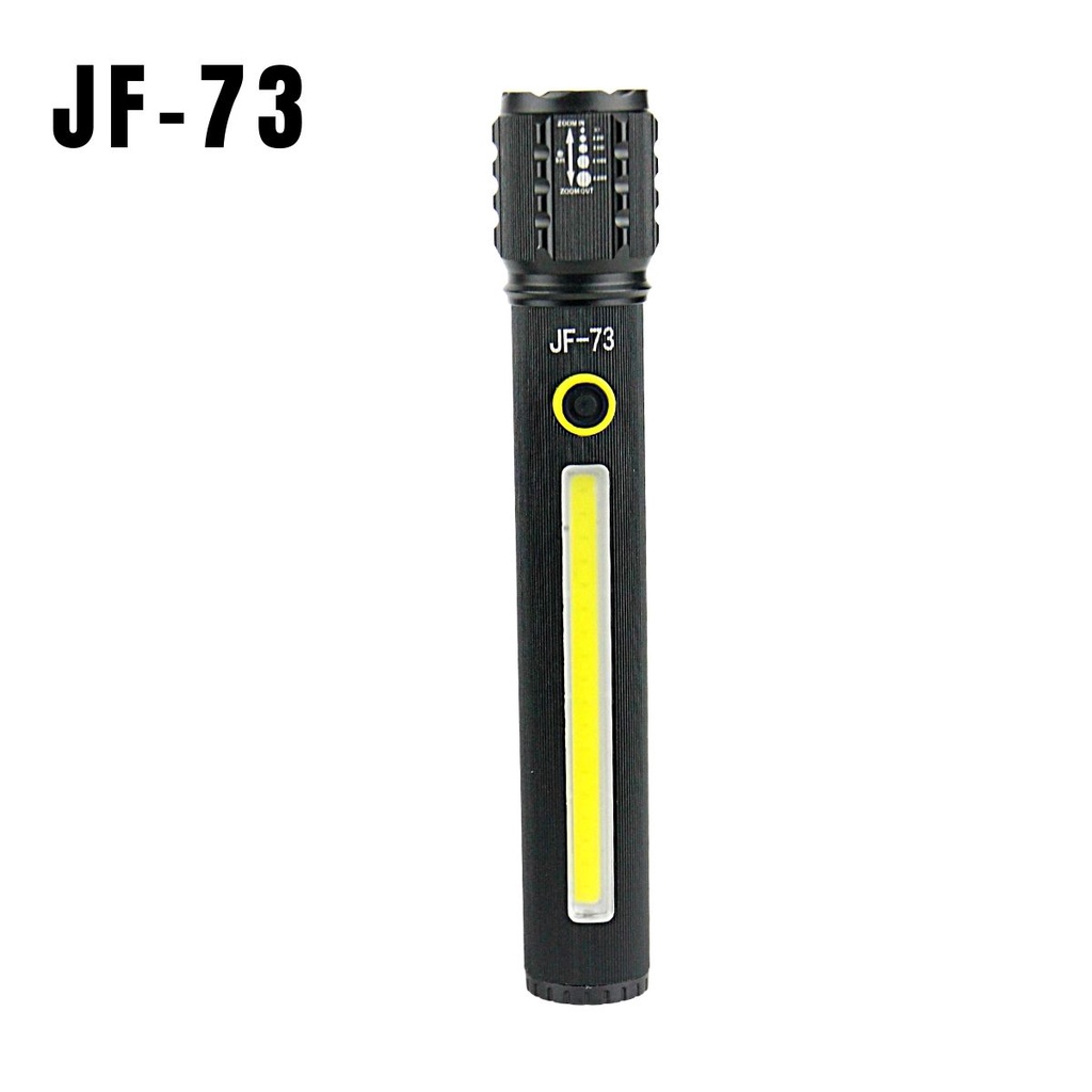 High Quality Rechargeable Torch Light Zoomable Tactical Flashlight Outdoor Camping ( JF-71 / JF-73 )