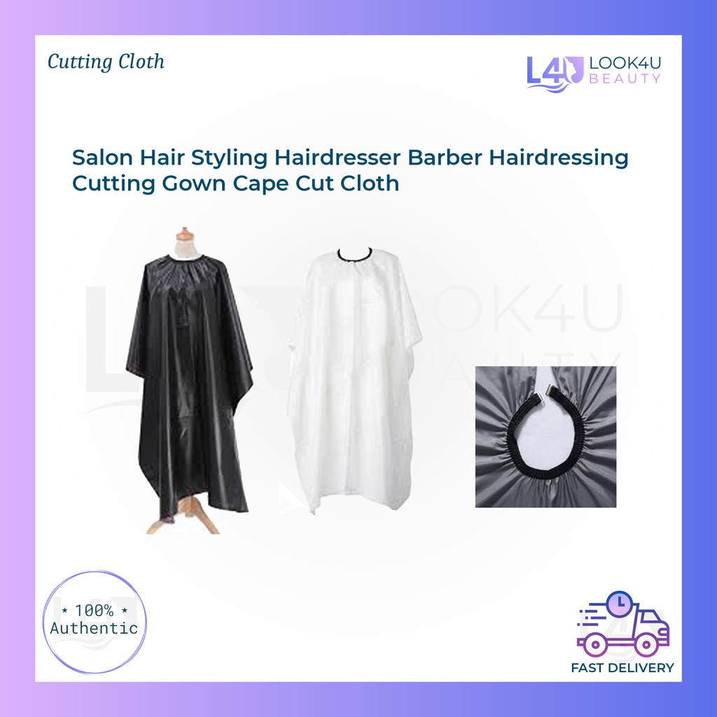 barber cape - Hair Accessories Prices and Promotions - Fashion Accessories  Mar 2023 | Shopee Malaysia