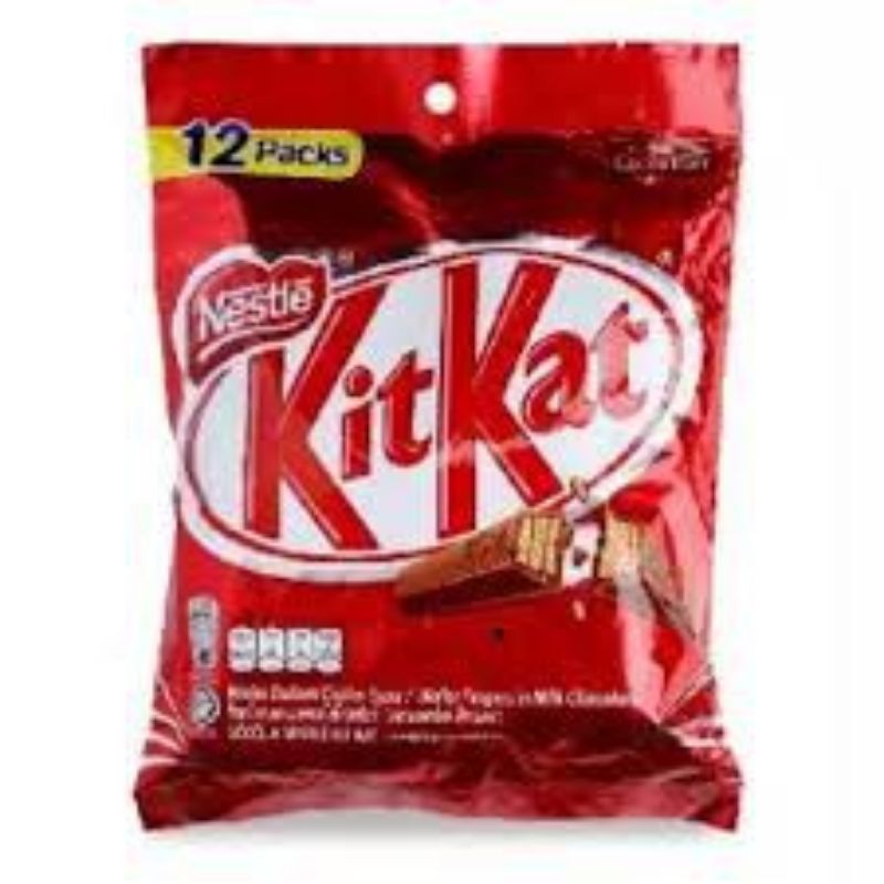 Nestle KitKat Wafer Fingers in Milk Chocolate 204g (12X17g 