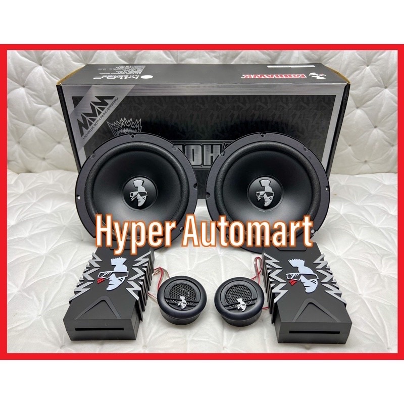 Mohawk Car M1 Series 6.5"Inch 2Way Component Speaker (M16.2) Myvi