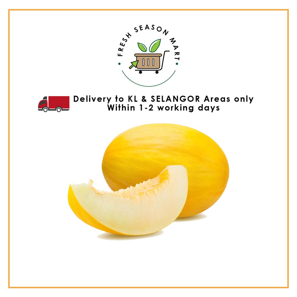 Sun Melon 2Kg + Coverage in KL and Selangor Areas Shopee Malaysia
