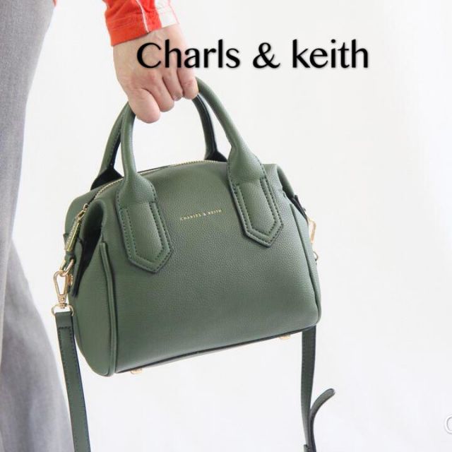 charles & keith bowling bag