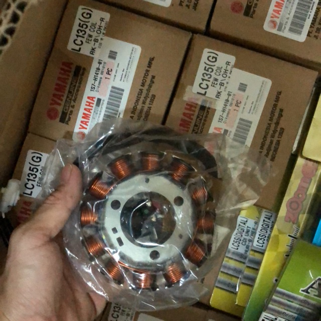 YAMAHA LC135 COIL / FEW COIL ORIGINAL HONG LEONG Shopee Malaysia