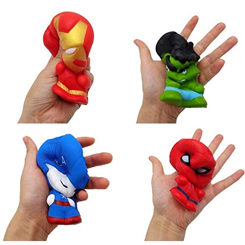 squishy superhero toys