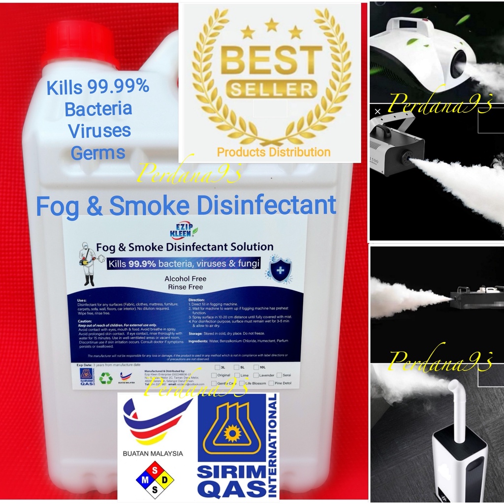 (BUATAN MALAYSIA) Fogging Disinfectant Sprayer Solution/ Bahan ...