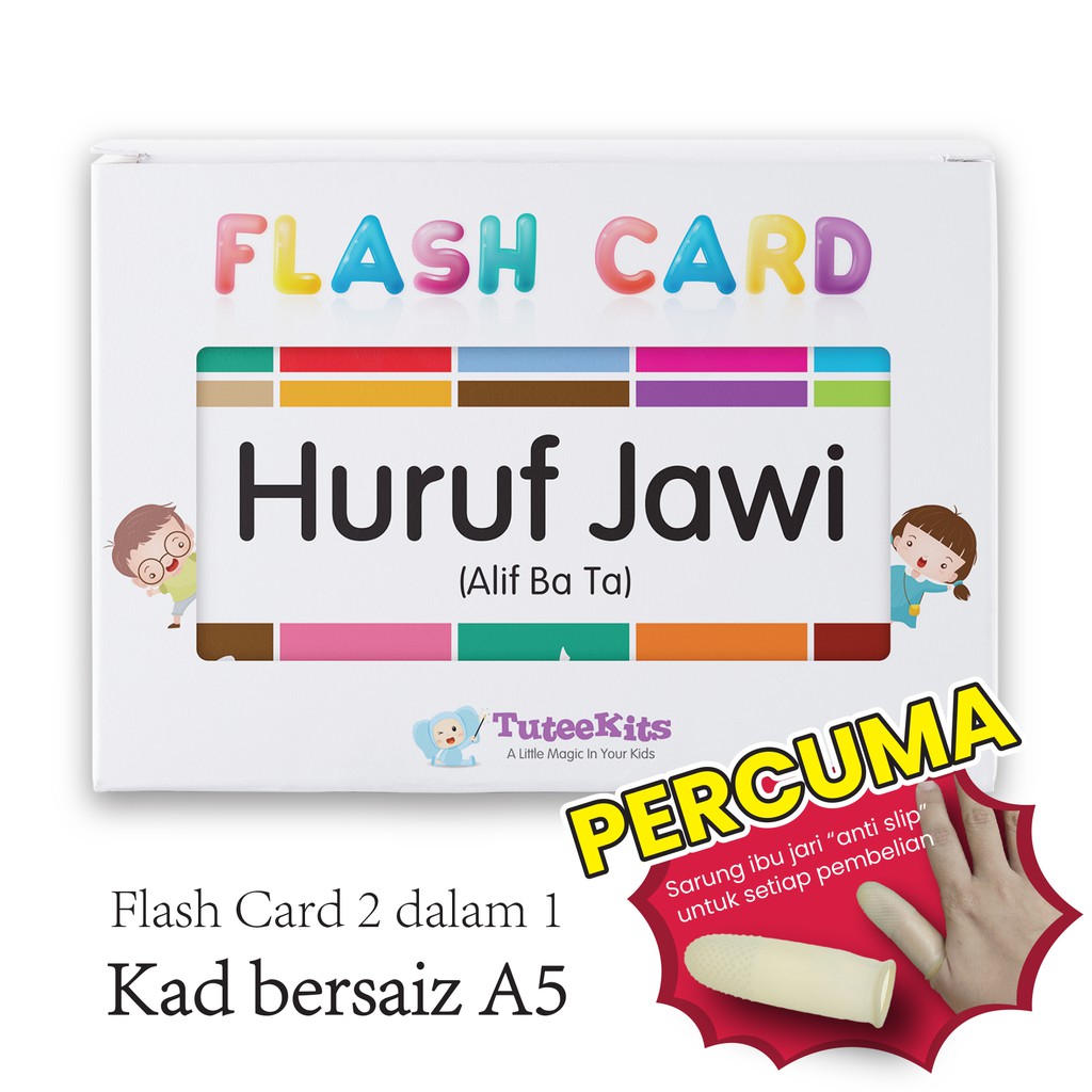 Flash Card Huruf Jawi/ Hijaiyah - Alif Ba Ta | Shopee Malaysia