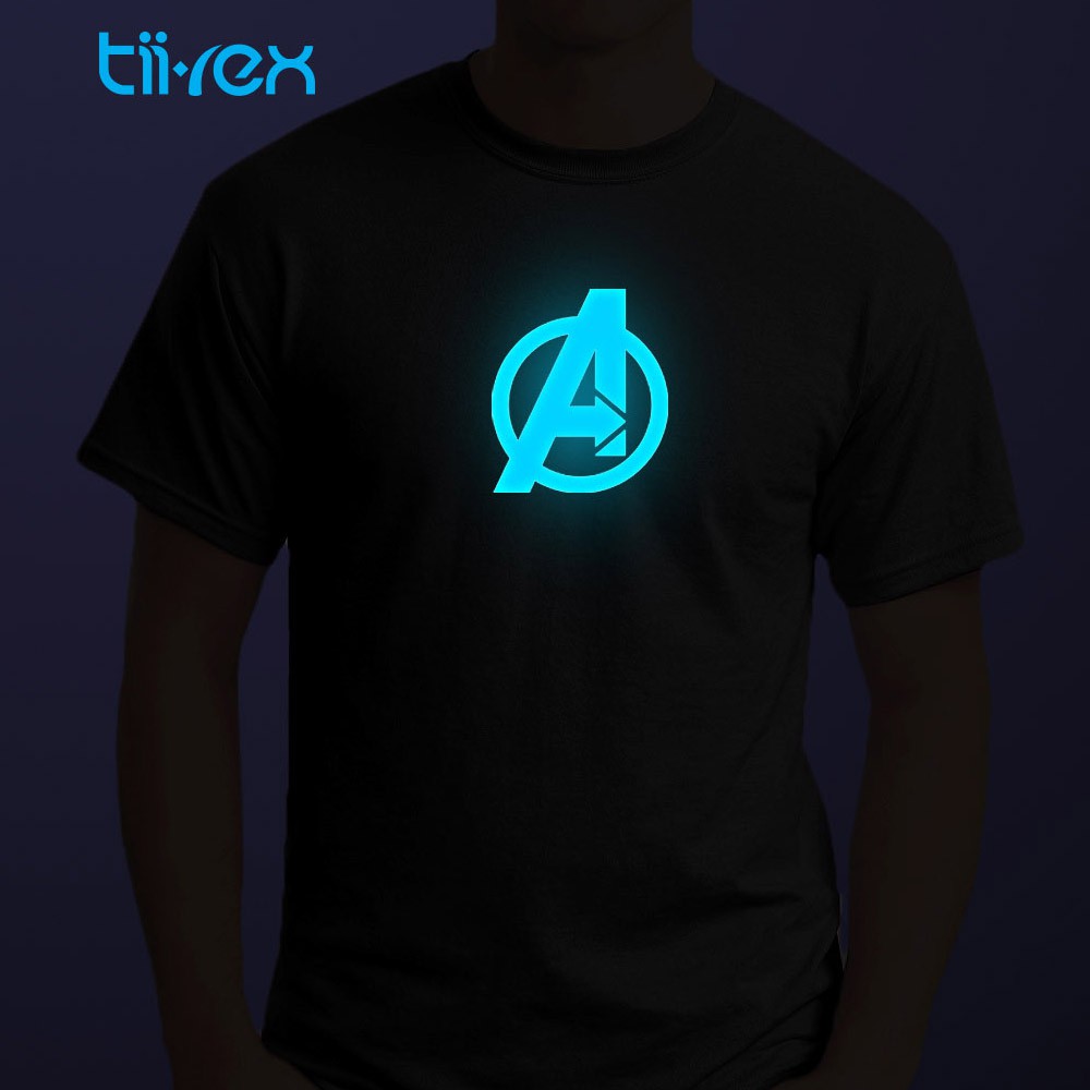 glow in the dark t shirts avengers