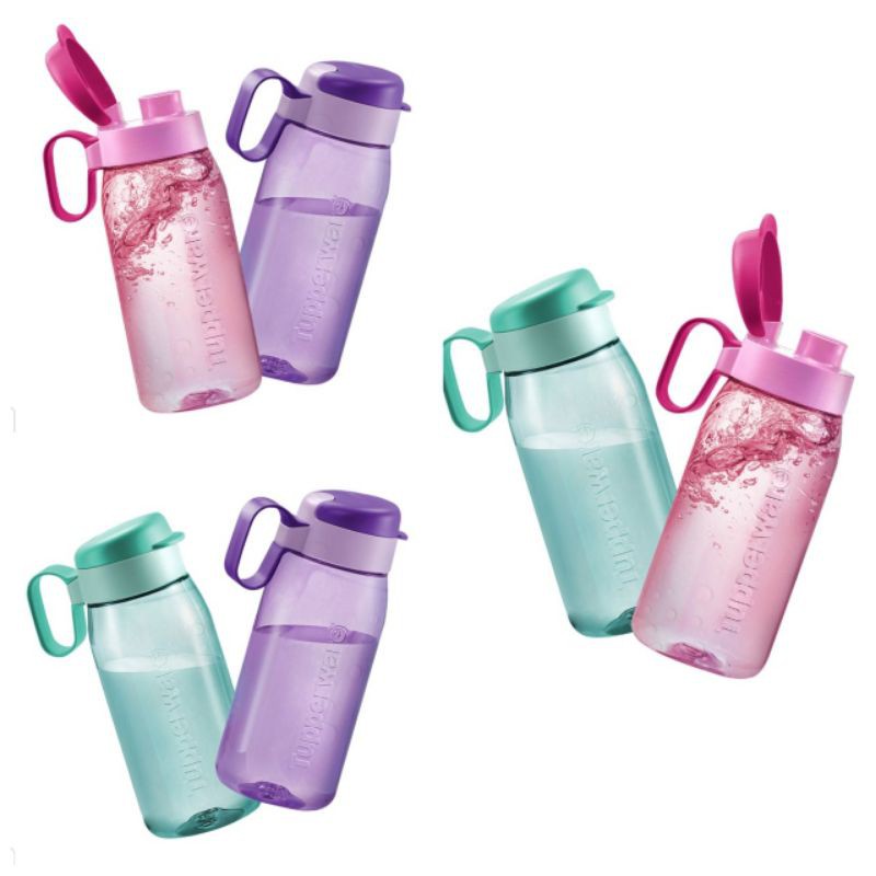 TUPPERWARE H2GO BOTTLE 550ml/ BOTOL AIR TUPPERWARE/ TUPPERWARE WATER