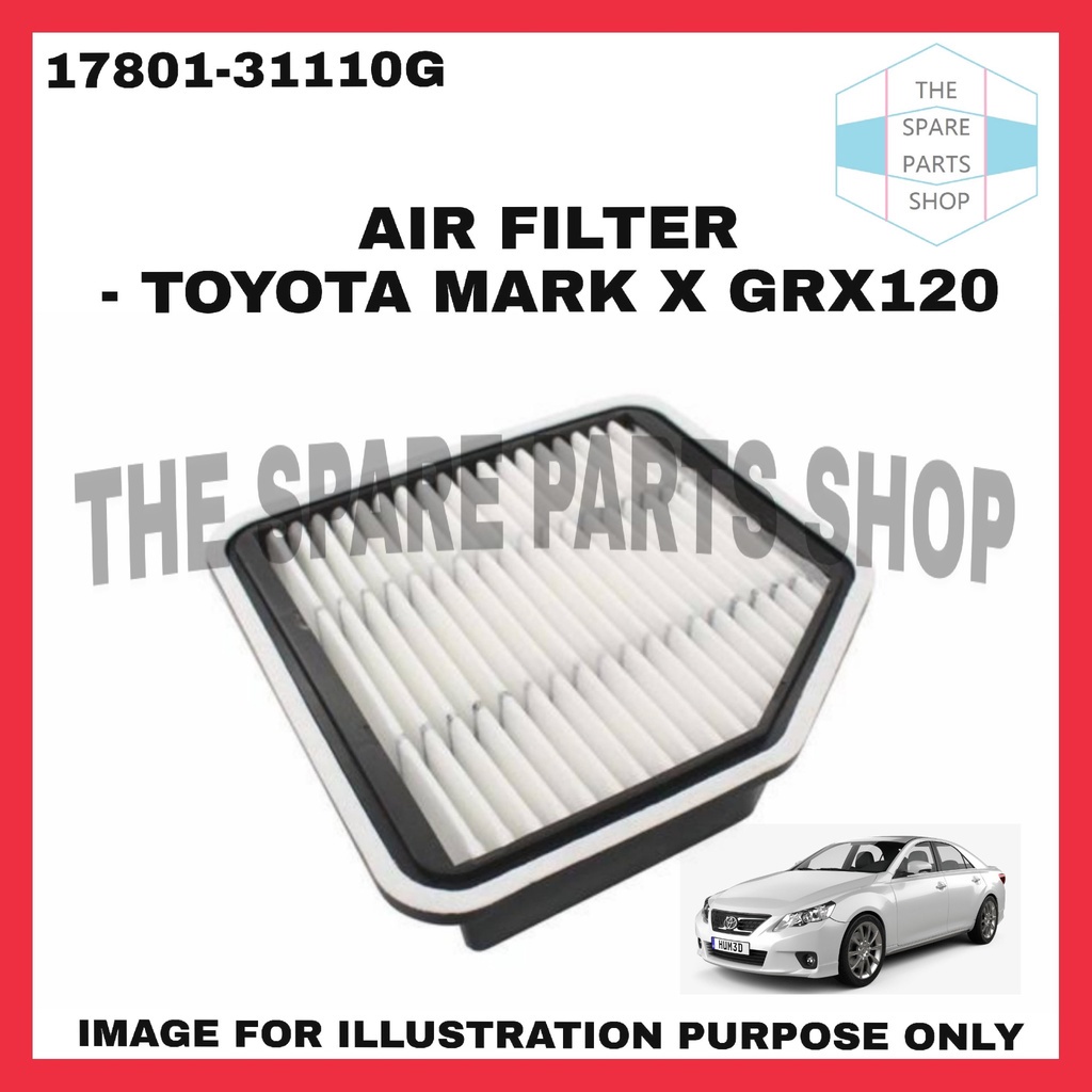 TOYOTA MARK X GRX120 LEXUS IS250 GSE20 AIR FILTER OEM Shopee Malaysia