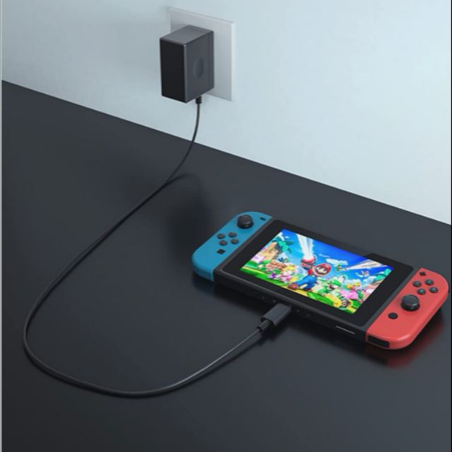 nintendo switch charger to charge phone