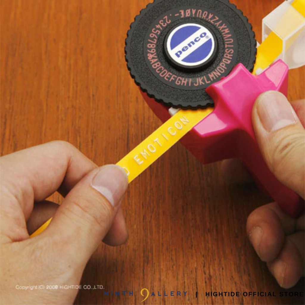 Tape Writer HIGHTIDE PENCO 📦 READY STOCK [label maker machine punch