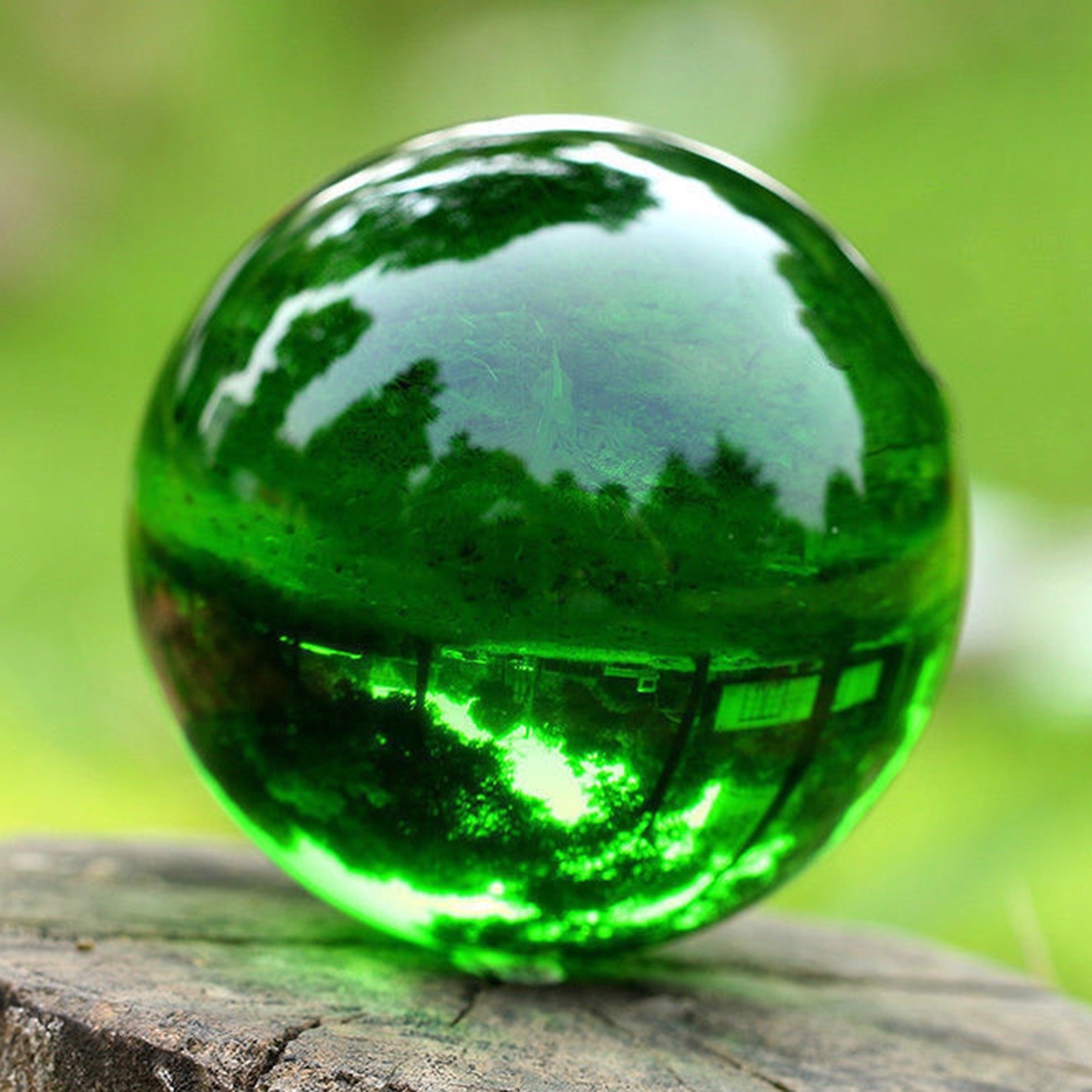 Stand Asian Rare Clear Magic Crystal Healing Ball Sphere Beautiful 40mm