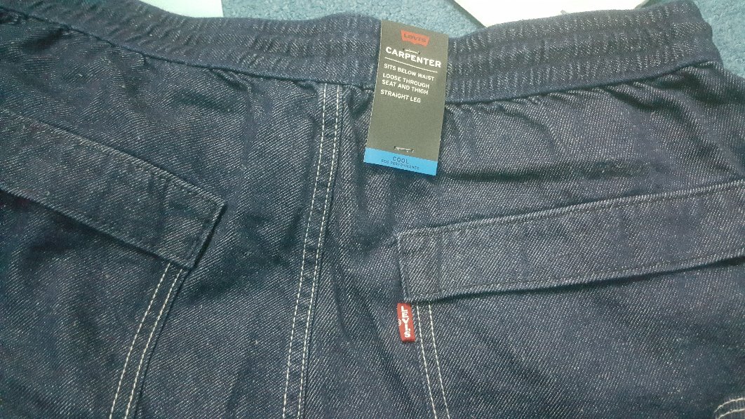 Levi's Marine Carpenter Pants Men 54856-0005 | Shopee Malaysia