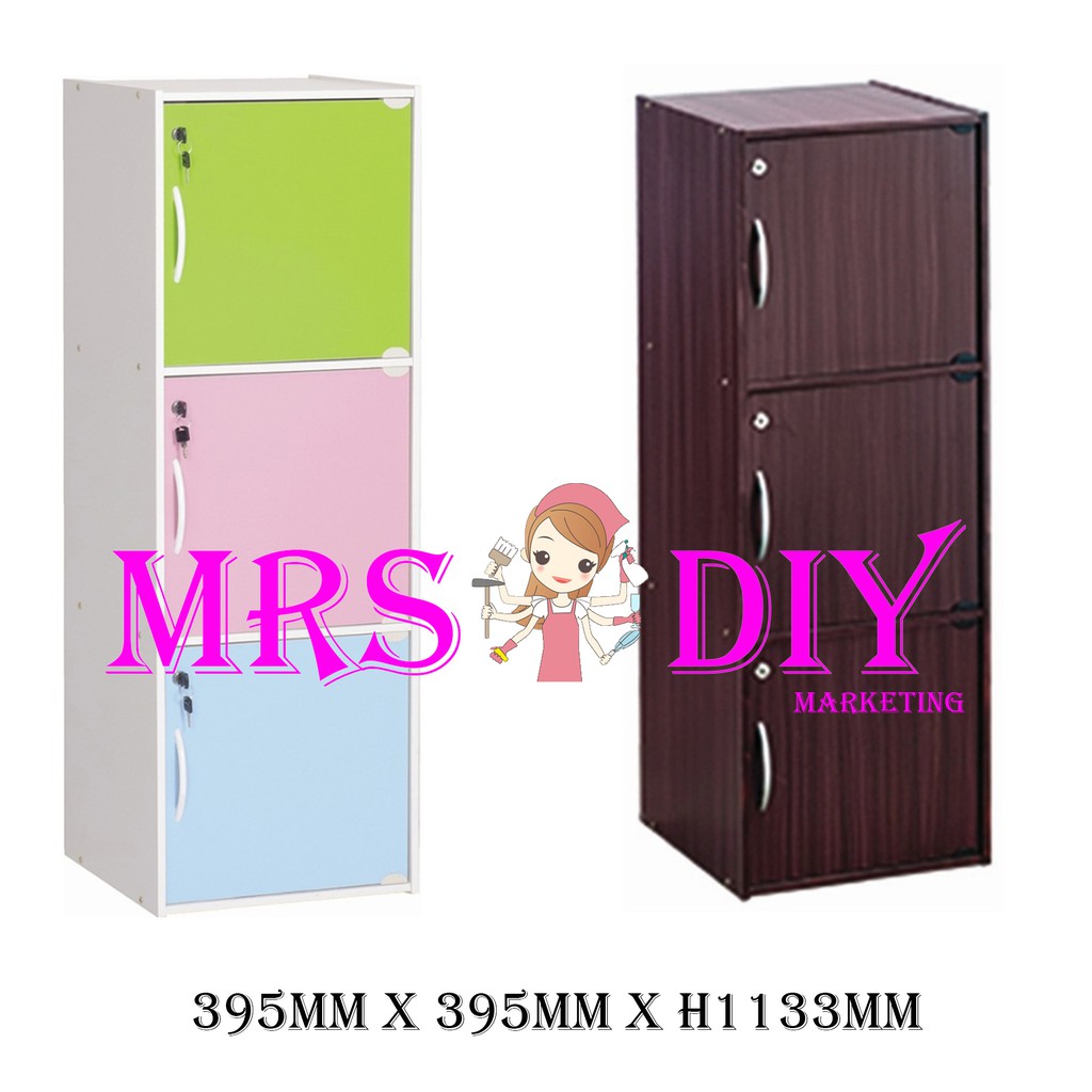 MRS DIY BOOK SHELF RAK BUKU MULTI FUNCTION STORAGE 