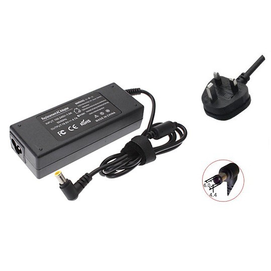 19V 2.1A Power Adapter Round Pin Inside for LG Monitor LED Display TV