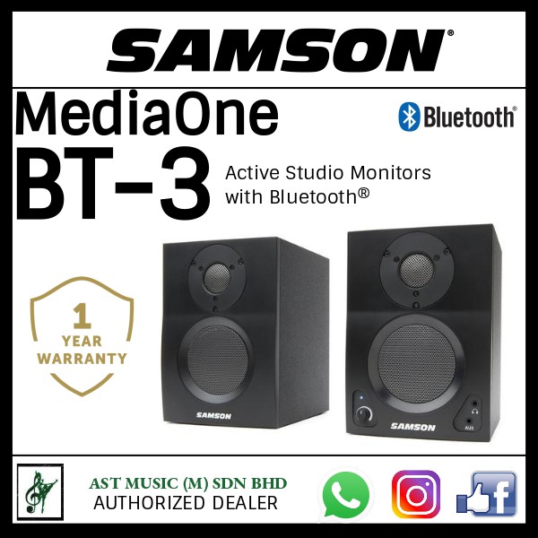 samson bt3 monitors