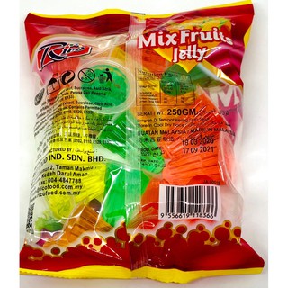 [ Halal ] RICO Mix Fruits Jelly Cup (1pack/5pc) | Shopee Malaysia