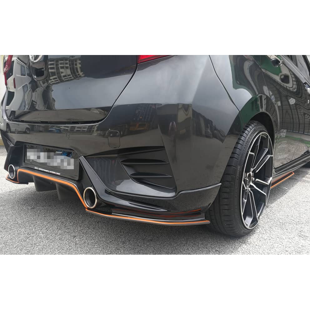 Perodua Myvi 2018 GT v2 Diffuser With 2K Color Paint 