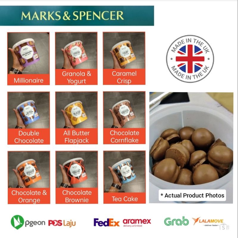 (270g X 2pck) M&S Marks & Spencer Mini Bites BrowniesMillionaire