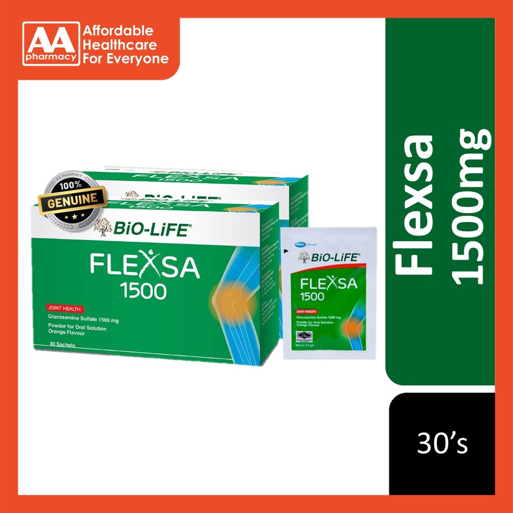 BIO-LIFE FLEXSA 1500MG SACHET (2X30'S) | Shopee Malaysia