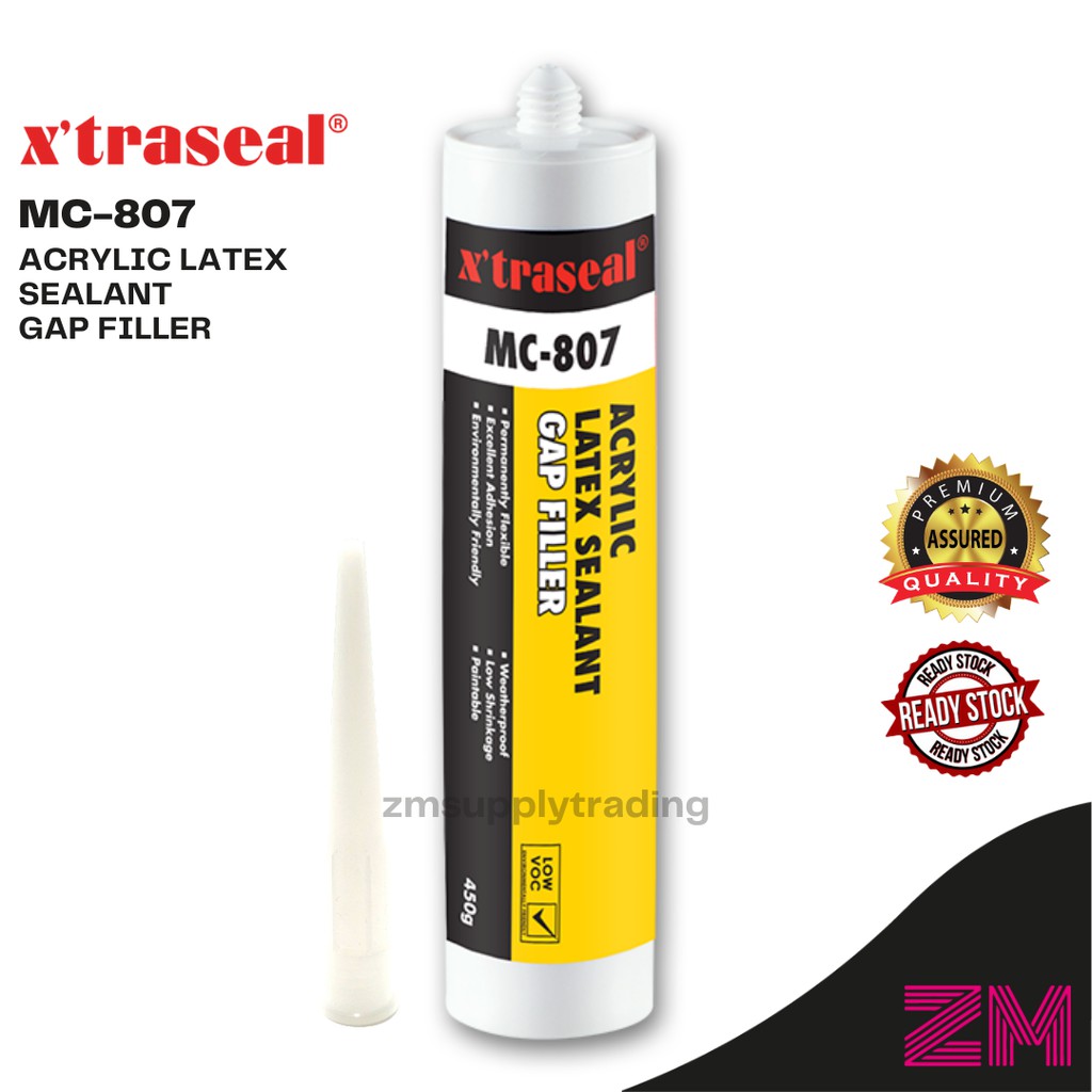 XTRASEAL MC807 Gap Filler Acrylic Latex Sealant Filling Joint Door