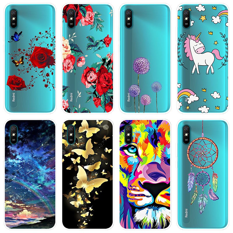 Redmi 9A Case Silicone TPU Back Cover Xiaomi Redmi 9A 9 A Redmi9A Soft