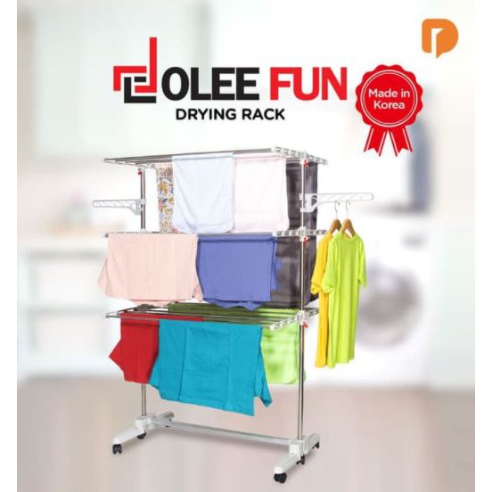 KOREA CLOTHING Dolee Fun Drying Rack Shopee Malaysia