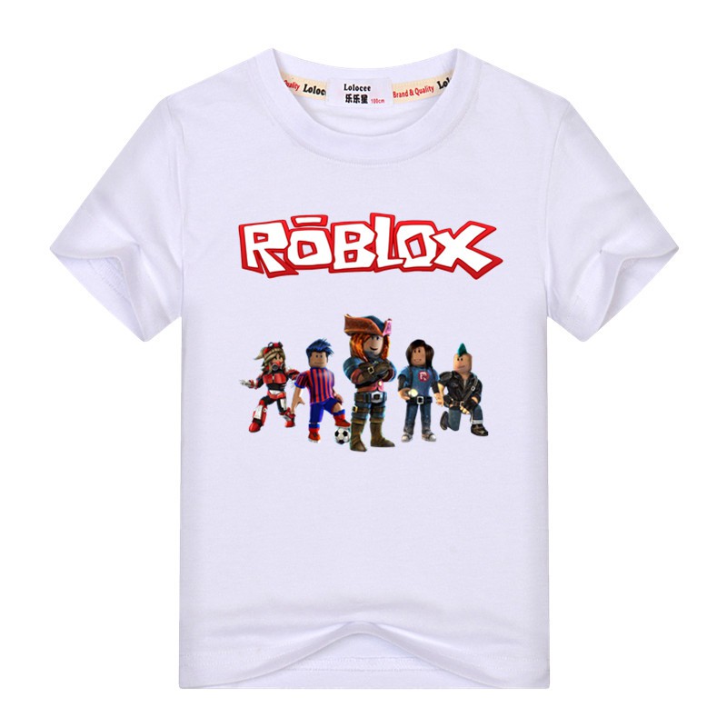 Roblox Logo Boys Summer Tops Girls Teenager Cotton Tee Shirt - top 12 t shirt maker roblox gorgeous tiny