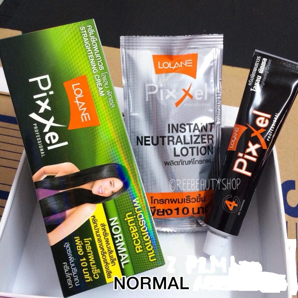 110g Lolane Pixxel Normal Straightening Hair Cream Shopee Malaysia