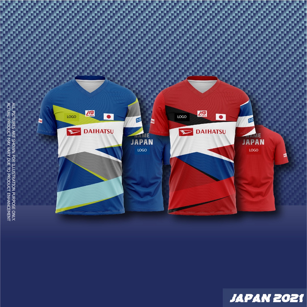 BADMINTON JERSEY JAPAN, BADMINTON JAPAN 2022 (ALL ENGLAND STYLE) Shopee Malaysia