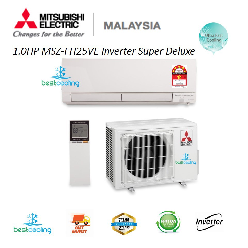 Mitsubishi electric msz fh25ve