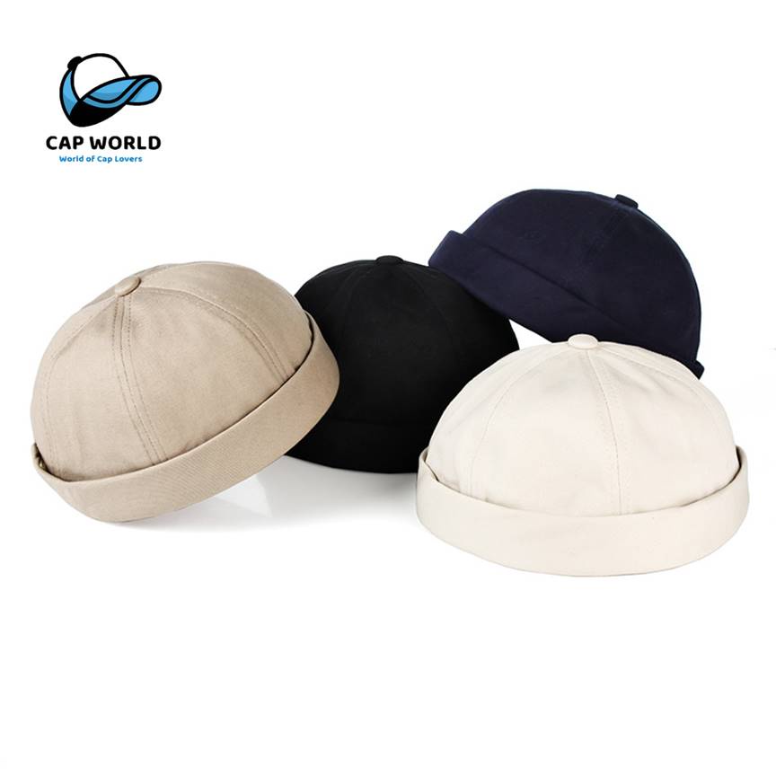 Kopiah Topi Lelaki Viral Topiah MikiHat Songkok Roll Hat Sailor Prayer Casual Brimless Cap