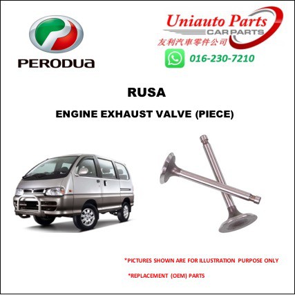 Perodua Rusa Engine Exhaust Valve Piece Shopee Malaysia