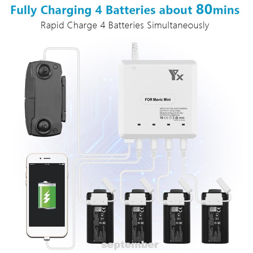 4 battery charger