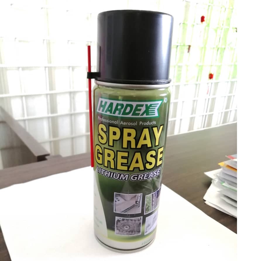 HARDEX SPRAY GREASE 400ML Shopee Malaysia
