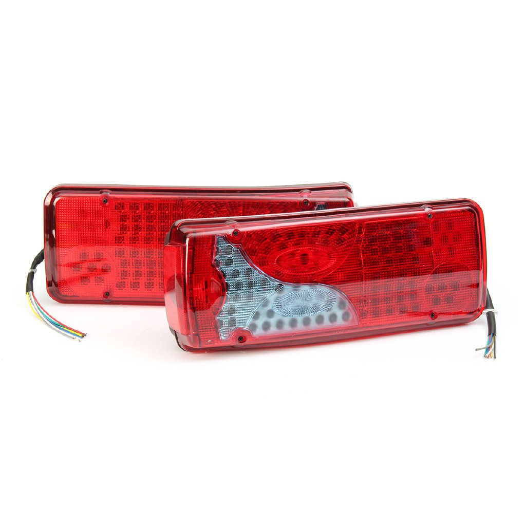 120 pcs 24V 6 LED SMD WHITE YELLOW RED SIDE MARKER LIGHT TRUCK TRAILER