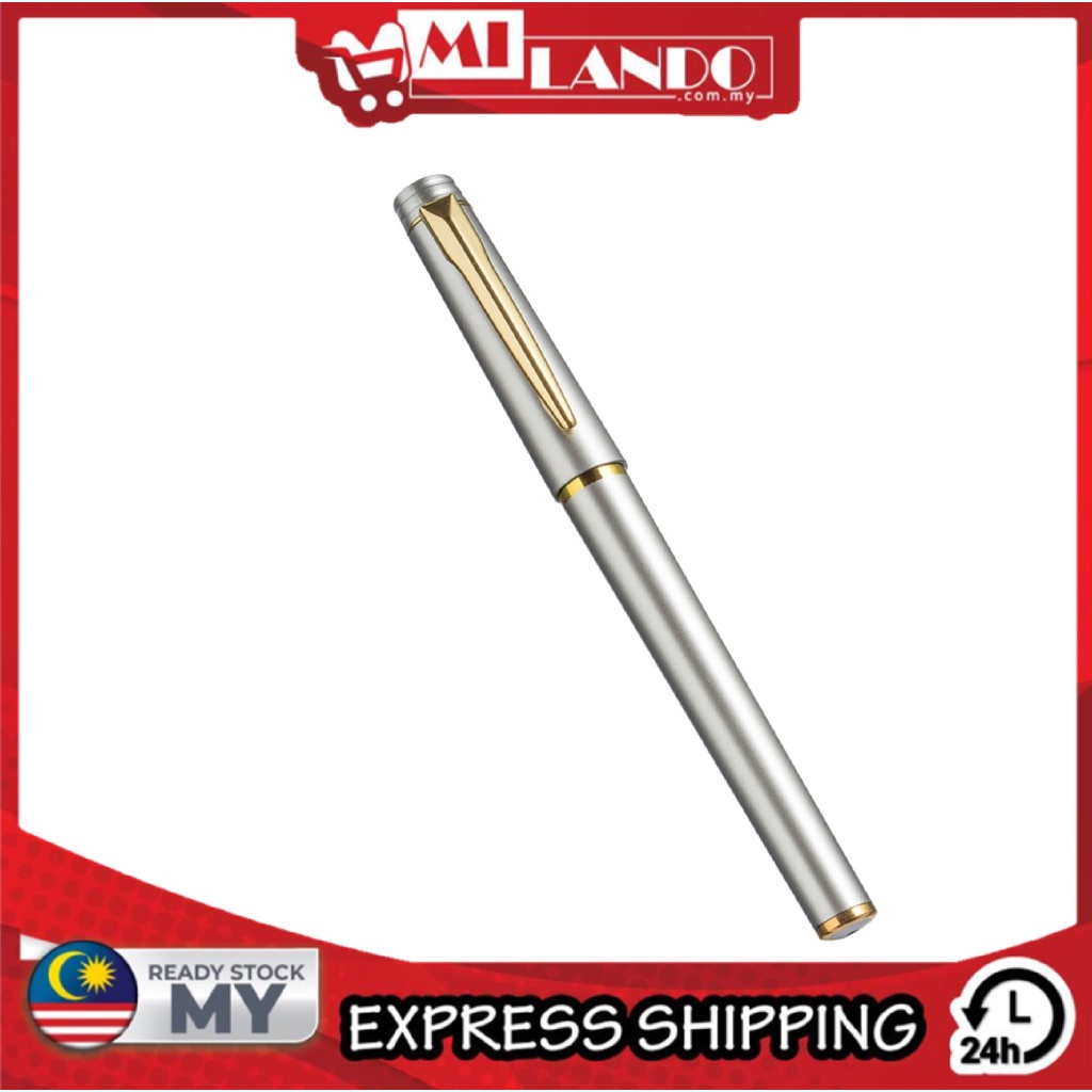 MILANDO Gel Pen 0.5mm Ball Pen Office Stationery Customize Pen with LOGO Business Signature Pen (Type 13)