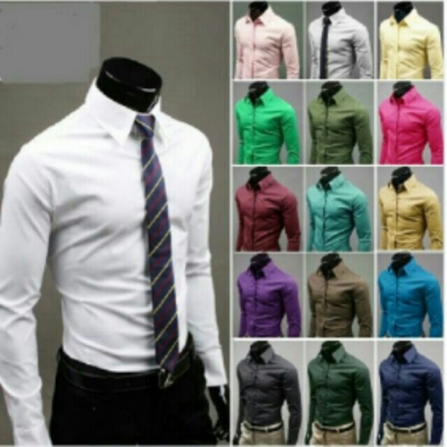 baju slim fit lelaki