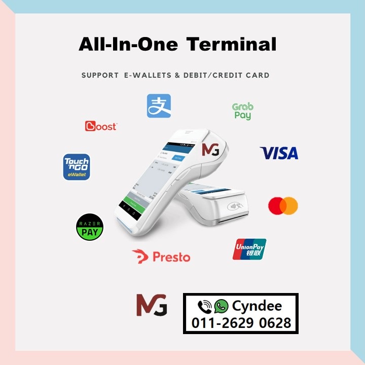 Card Swipe Machine - Credit Card Terminal (All-in-one Card Payment & QR ...