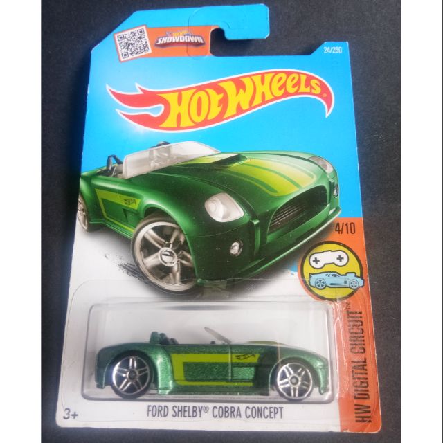 hot wheels ford shelby cobra concept