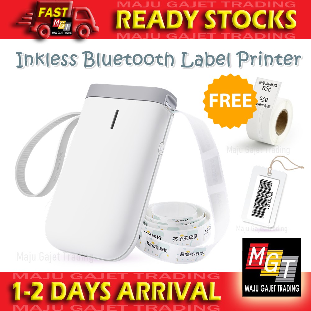 bluetooth thermal label printer