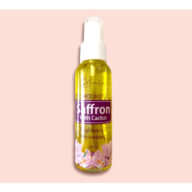 0BPOM FACE MIST GLOWING SAFFRON LEA GLORIA / TONER SAFFRON BY LEA 100 ML AIR SAFRON CAMPURAN MASKER