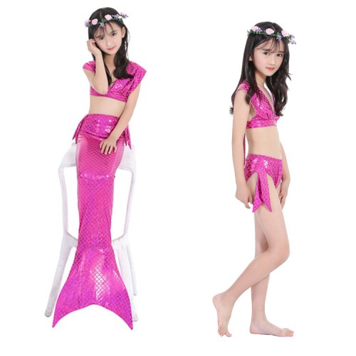 Mermaid Tail Kids Swimsuit Mermaid Swinwear Cosplay Mermaid Costume