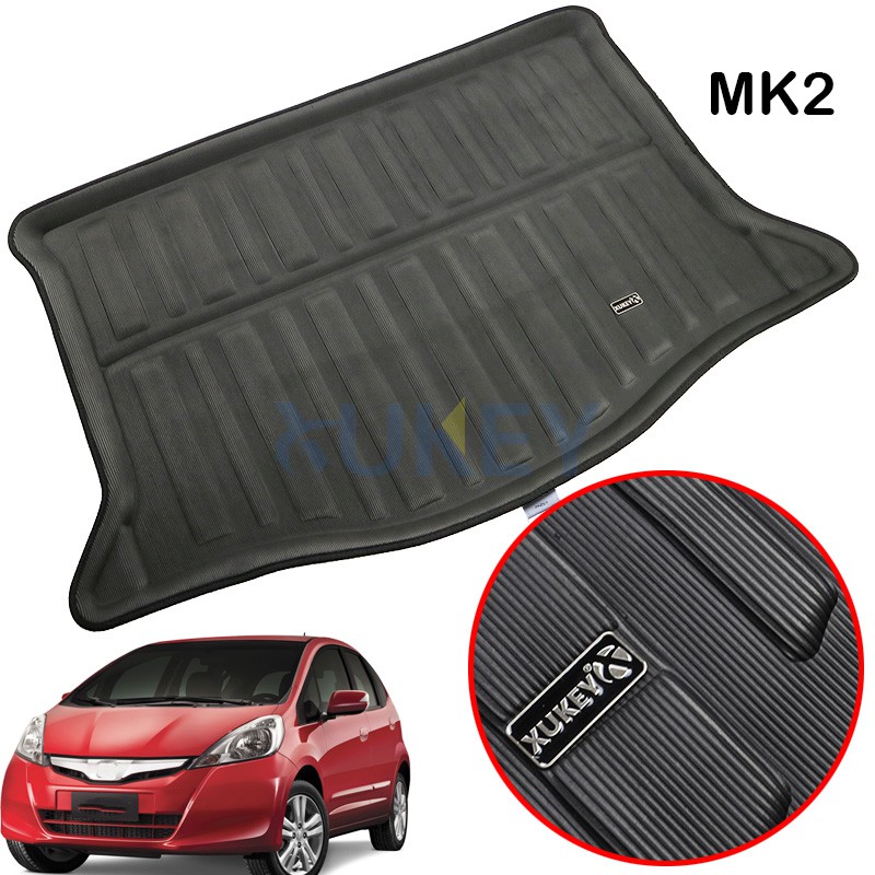 For Honda Fit Jazz 2009 2013 Mk2 Boot Cargo Liner Tray Trunk Floor