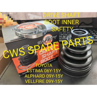 SAFETY DRIVE SHAFT BOOT INNER TOYOTA ESTIMA ALPHARD VELLFIRE ACR30 ...
