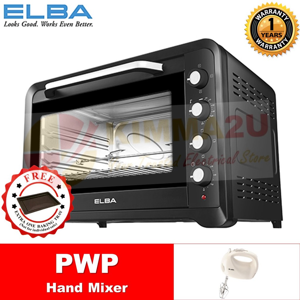 ELBA ITALY 100L ELECTRIC OVEN EEOG1029(BK) LARGE CAPACITY Shopee Malaysia