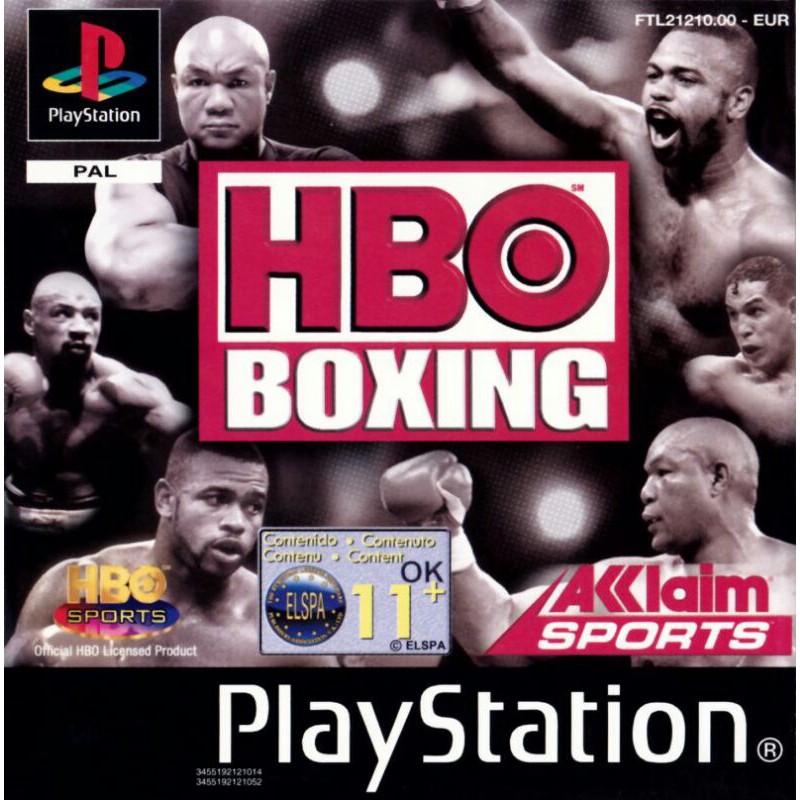 Playstation 1 Game HBO Boxing Psone